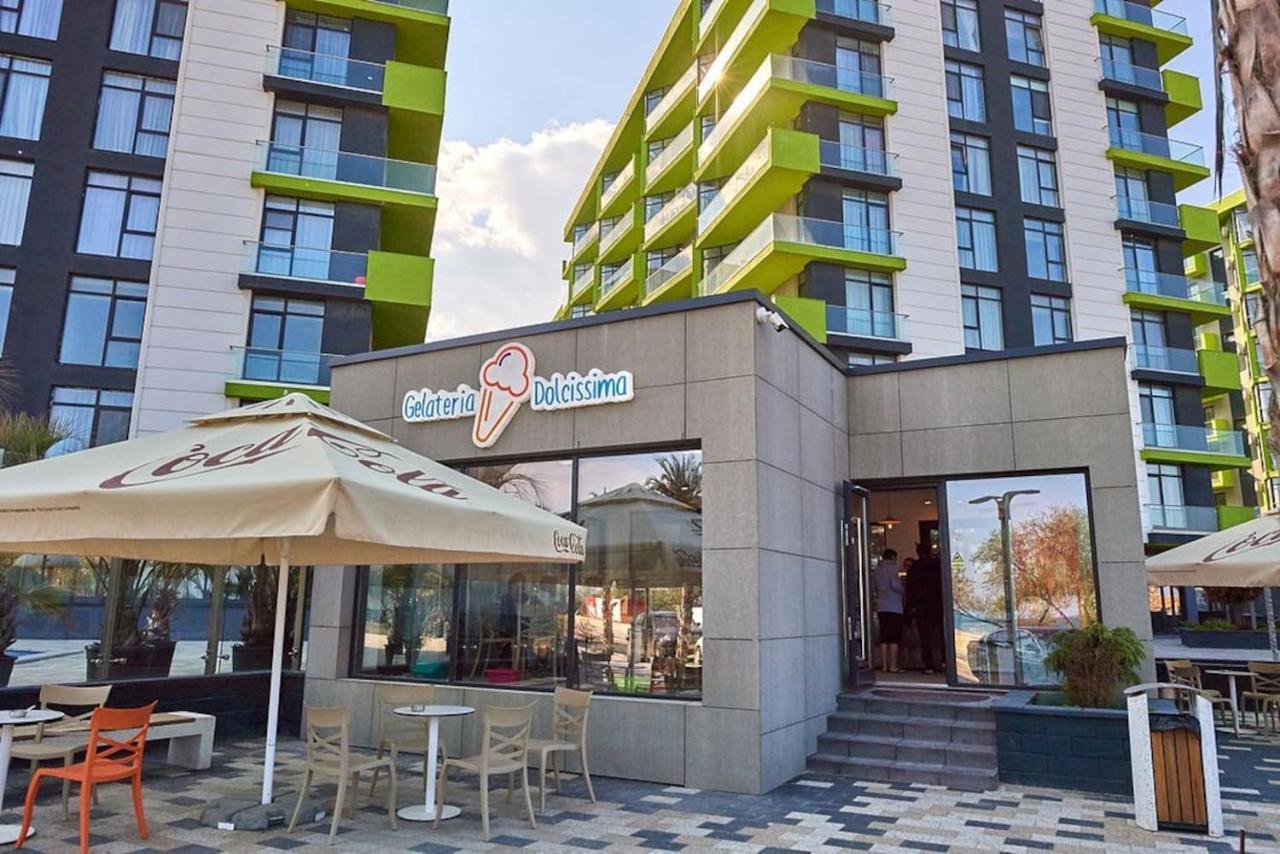 Baby Sea View And Pools Apartment- Mamaia Beach Resort Năvodari المظهر الخارجي الصورة